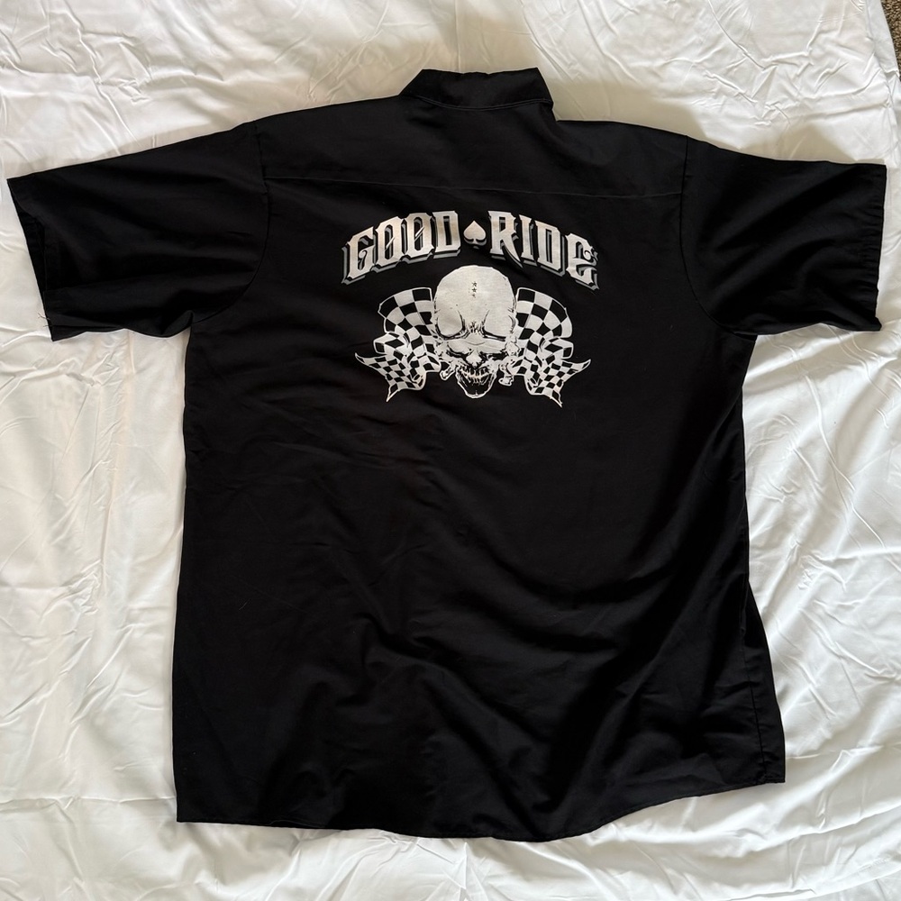Red Kap XL Good Ride Button Up Tee - Picture 2 of 2